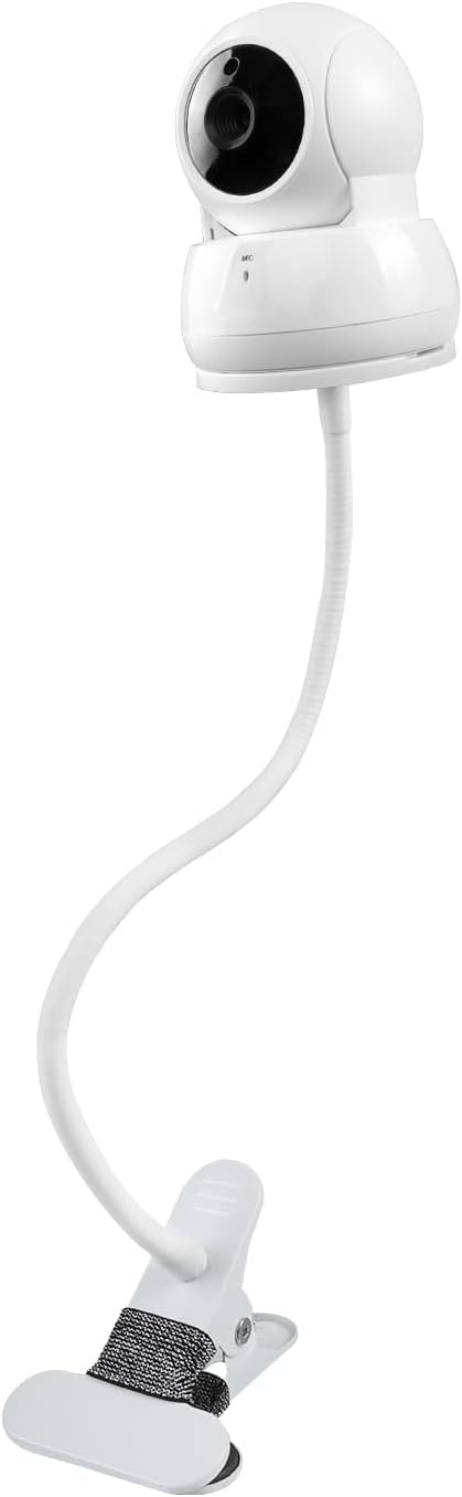 HOLACA Flexible Clip-Halterung kompatibel mit VTech VM923/924Babyphone ohne Werkzeug oder Wandbeschä