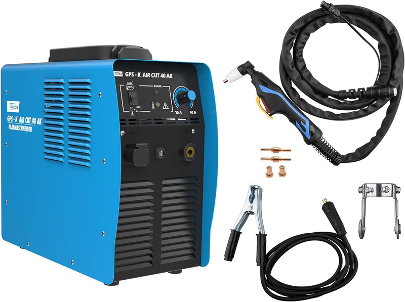 Güde Plasmaschneider GPS-K Aircut 40 AK (Plasma Cutter, integrierter Kompressor, Metall schneiden bi