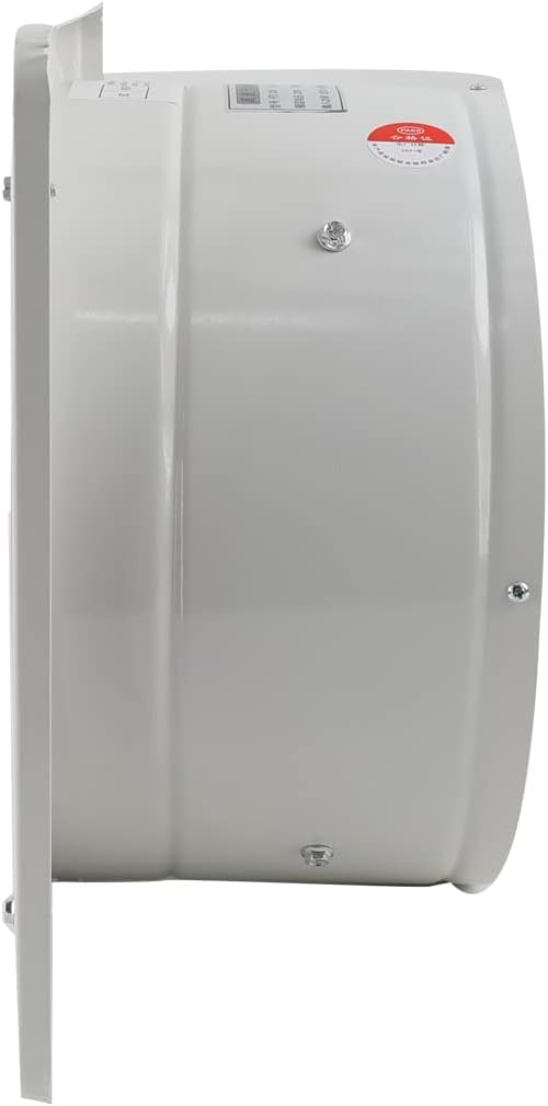 ECUTEE 220V 12" Axiallüfter Abluftventilator 300mm Axialventilator Küchenabluftventilator Industriel