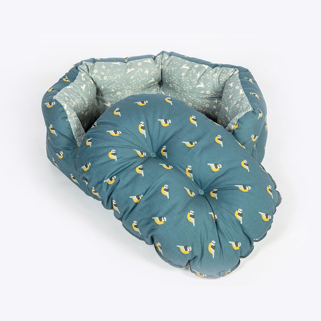 FatFace Flying Birds Deluxe Slumber Hundebett, 76,2 cm 76,2 cm., 76,2 cm.