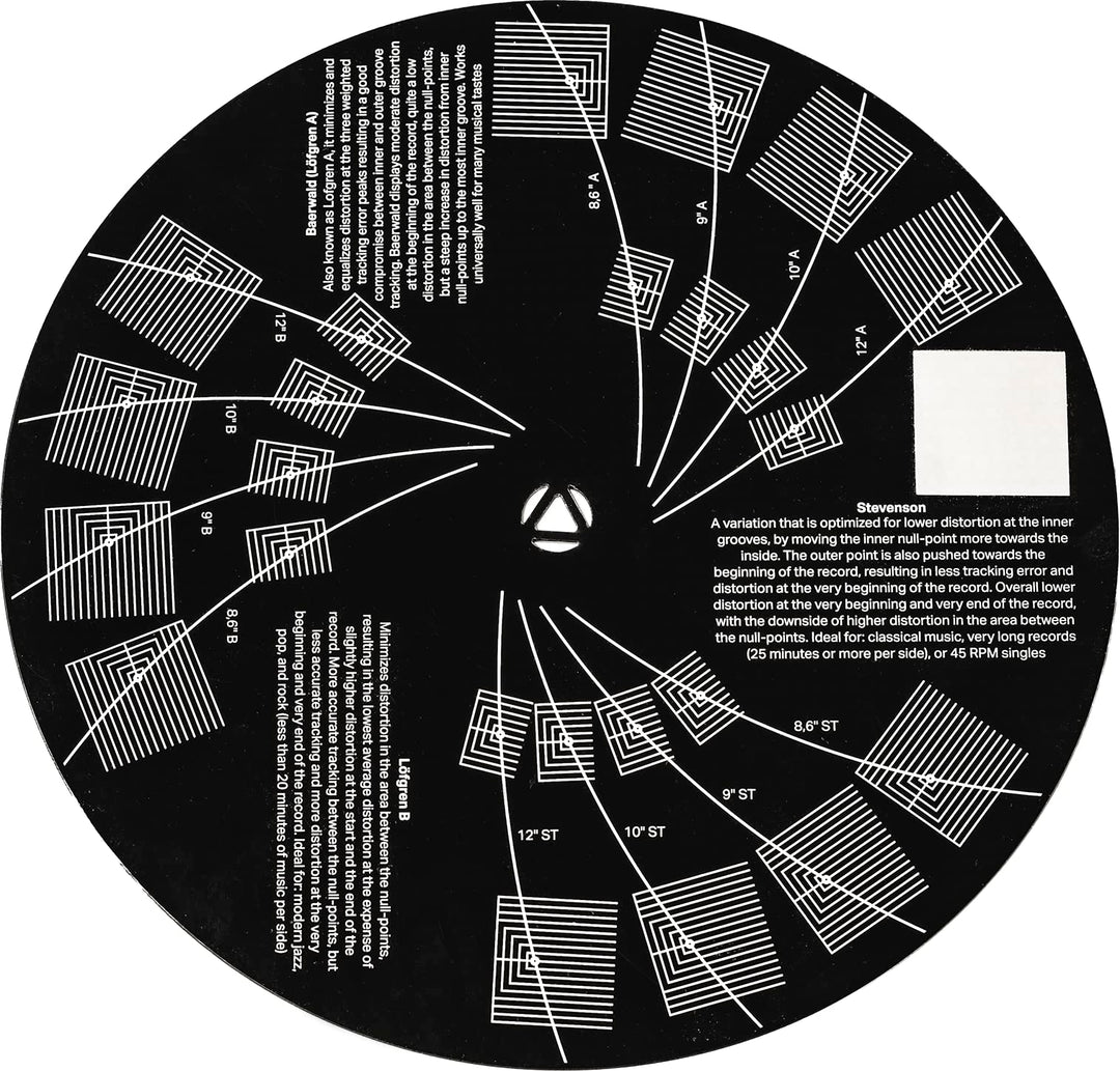 Pro-Ject Align it DS3, Tonabnehmer Einstell-Schablone mit 3 unterschiedlichen Geometrien