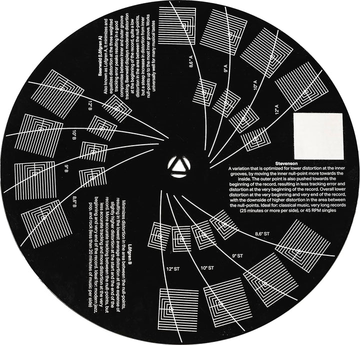 Pro-Ject Align it DS3, Tonabnehmer Einstell-Schablone mit 3 unterschiedlichen Geometrien