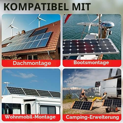 Solarkabel Set 10m – Wetterfeste Verlängerung mit Verzinntem Kupferkabelverbinder Gegen Rost und Oxi