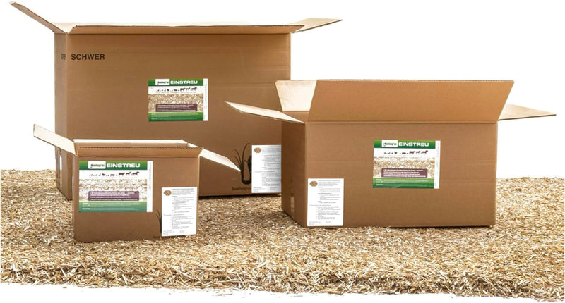 Jumbogras® Kleintier-Einstreu aus Miscanthus/Elefantengras/Chinagras-Häcksel, saugfähige Häckselgut-