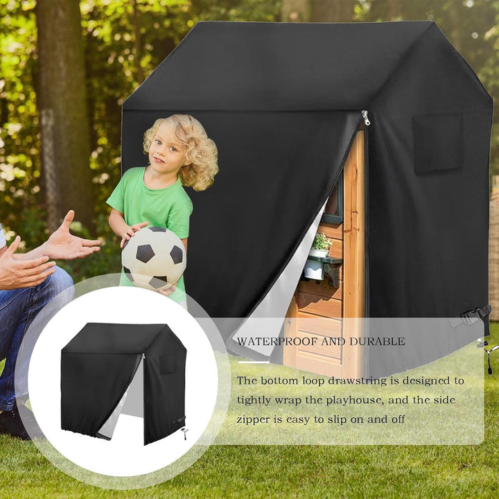 Spielhaus Abdeckplane Für Draussen Wasserdicht | Staubdichter Spielhaus Schutz | UV Beständige Wasse