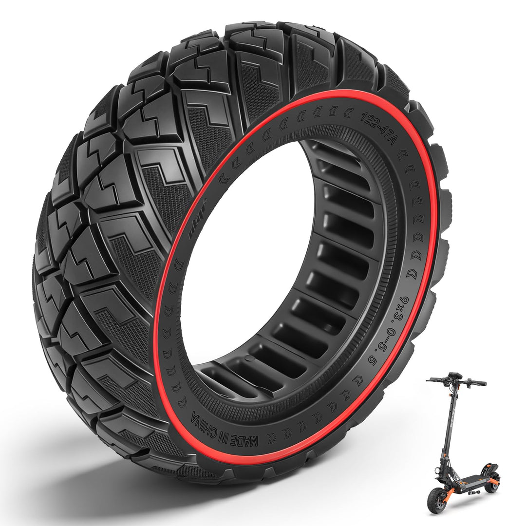 9x3,0-5,5 Vollreifen für Kukirin G2 pro, Zero 10X, Dualtron Eagle Pro Elektroroller Ersatzreifen Vol