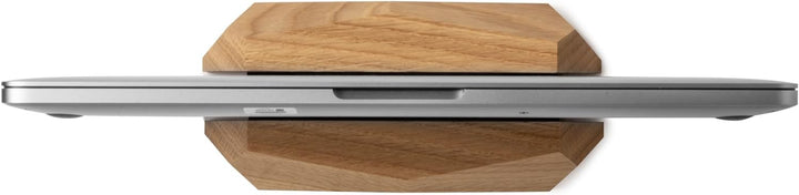 Oakywood Laptop Vertikale Ablage aus Holz - Handgefertigte Dock Station für Geräte bis 2 cm Dicke -