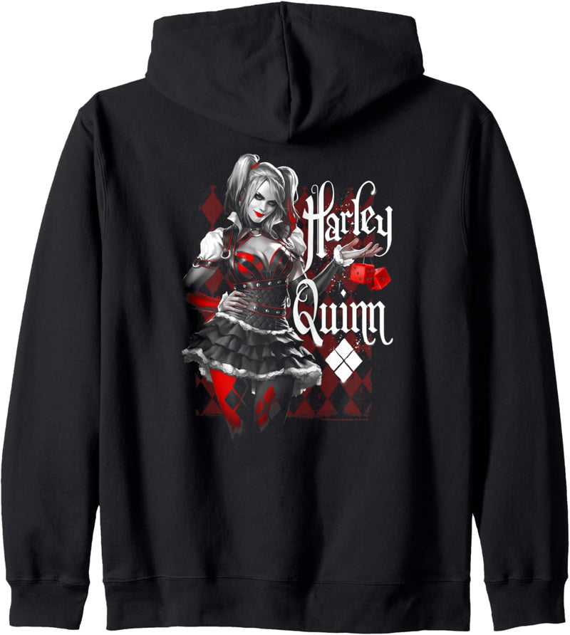 Batman: Arkham Knight Harley Quinn Dice Kapuzenjacke