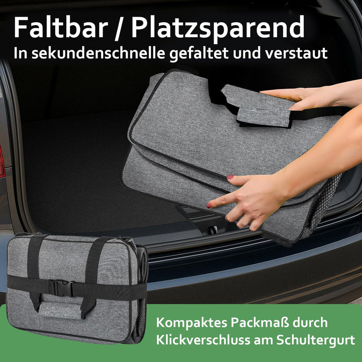 Faltbare Kühltasche gross 30L wasserdicht +12h Frische extra stark isolierte Kühltasche faltbar – Kü