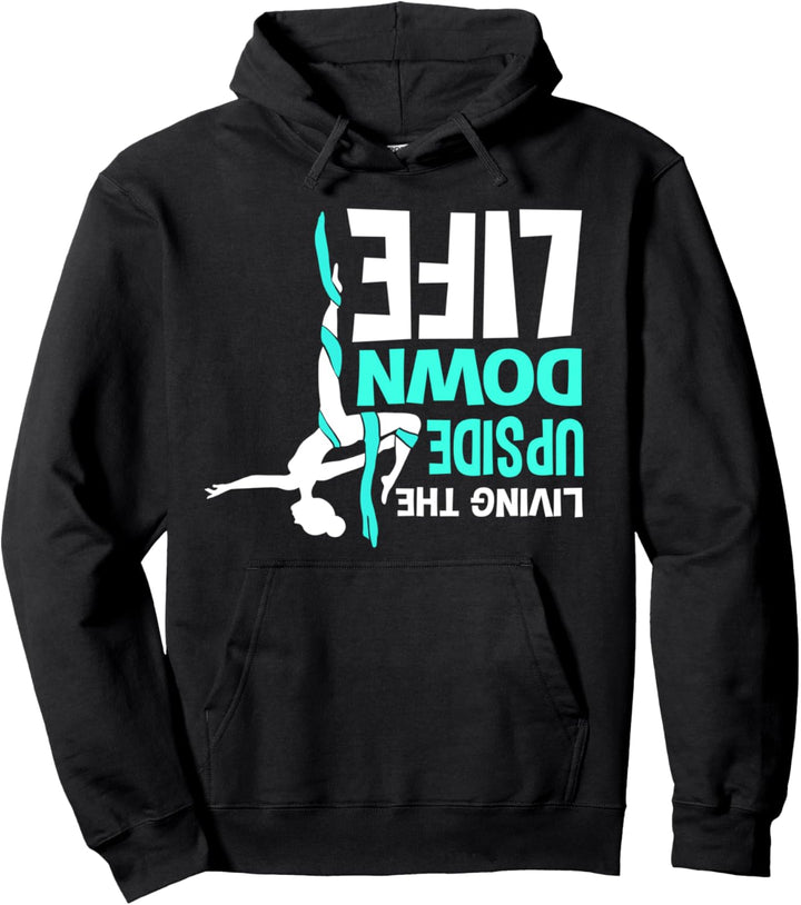 Aerial Silks Vertikaltuch & Aerial Yoga Pullover Hoodie