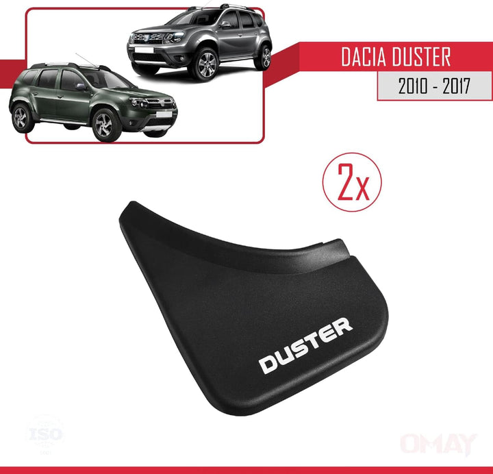 RE&AR Tuning Kompatibel mit Dacia Duster (HS) 2010-2017 Auto Kotflügel Vorne Hinten Satz 4 Stück Sch