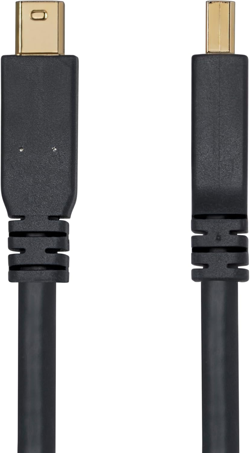 StarTech.com 3m Mini DisplayPort auf DisplayPort 1.4 Kabel, 8K 60Hz/4K 120Hz HBR3 HDR, Dünnes UHD mD