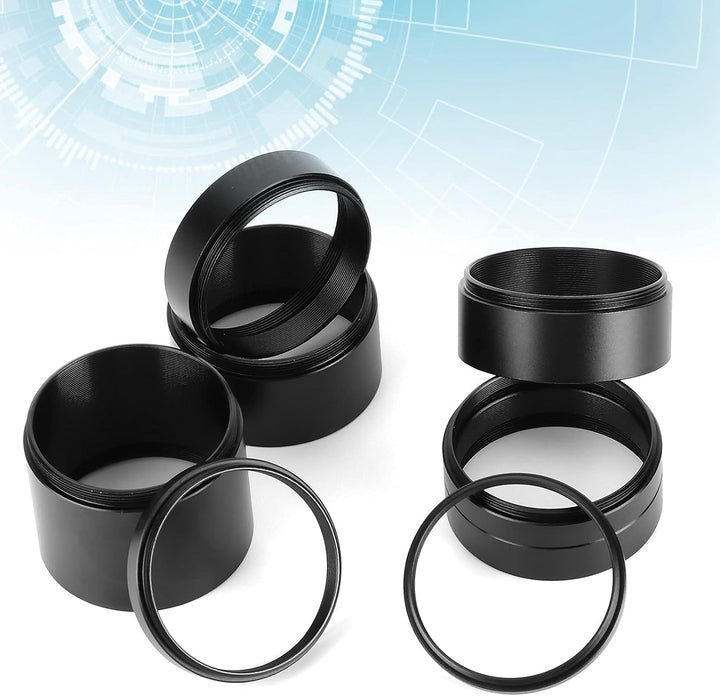Objektivadapterring, 3/5/7/10/15/20/30mm 8PCS/Set Astronomisches Teleskop-Zubehör Teleskop-Zubehör f