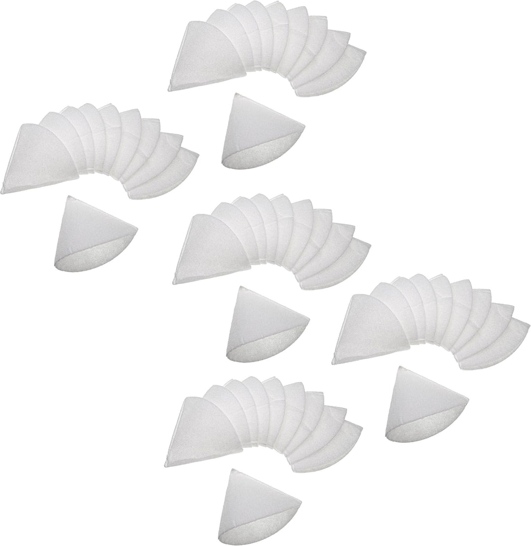 vhbw 50x Kegelfilter Ersatz für Zehnder 990320032 für Lüftungsanlage - Abluftfilter G4, DN 125 Weiss