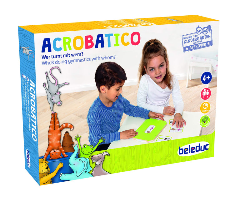 Beleduc - Acrobatico - Lernspiel für Zuhause - Bekannt aus dem Kindergarten, Acrobatico