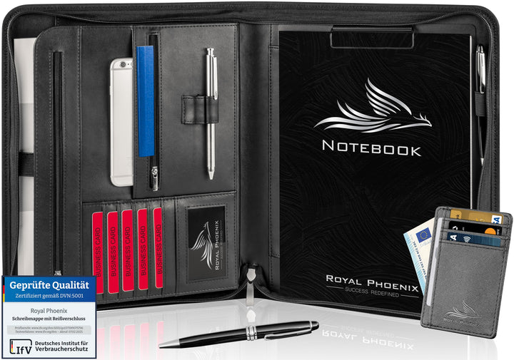 Royal Phoenix® Business Schreibmappe A4 &