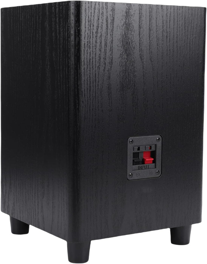 Annadue 100 W Heim Subwoofer, 6,5 Zoll 100 W Leistung, Starker Bass, Kraftvoller Sound, Passiver Sub