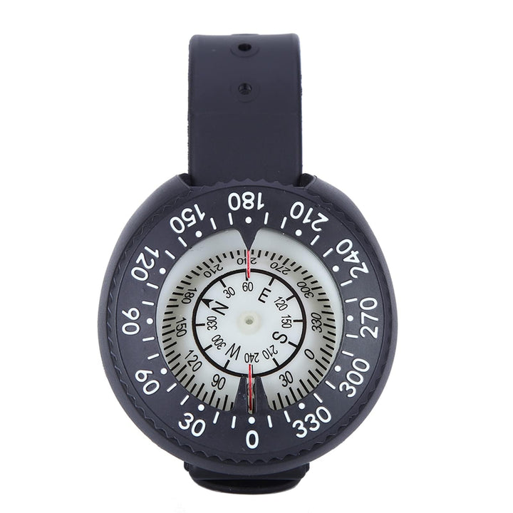 Dilwe Handgelenk Kompass, Wasserdicht Tauchkompass Scuba Tauch Kompass Outdoor Kompass für Survival,