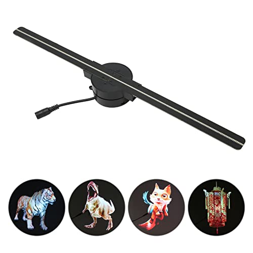 3D Hologramm Projektor, 42CM 224Pcs LEDs 2000x224 3D Hologramm Fan, Hologram Projektor Horror Advert