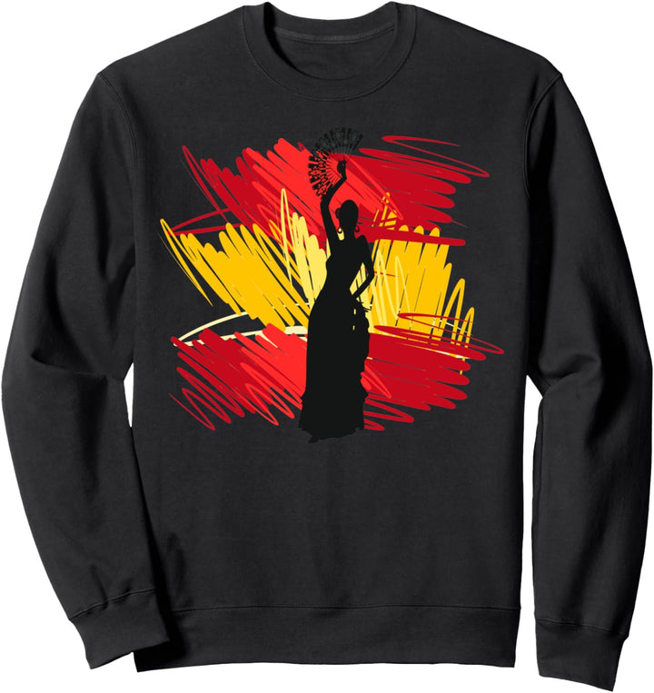 Espana Flamenco-Tänzerin, Geschenk, spanische Schönheit Sweatshirt