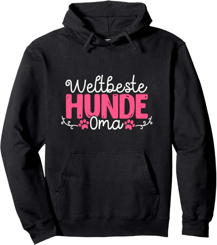 Oma geschenkidee Weltbeste Hundeoma Lustiger Spruch Pullover Hoodie