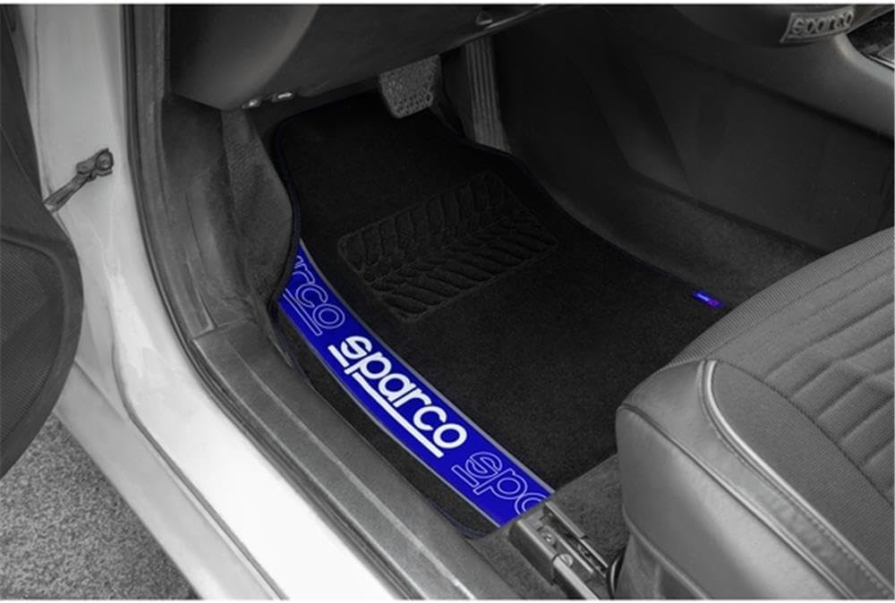 Sparco F510 Schwarz/Blauer Teppich Teppich TEPPICH F510 BLAU, TEPPICH F510 BLAU