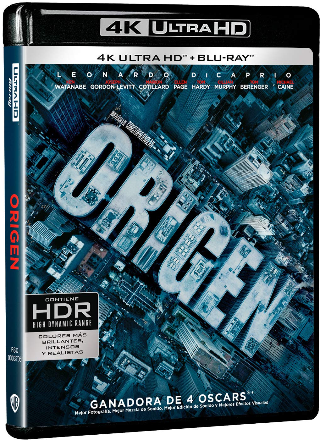 Origen UHD 4K, Blu-ray