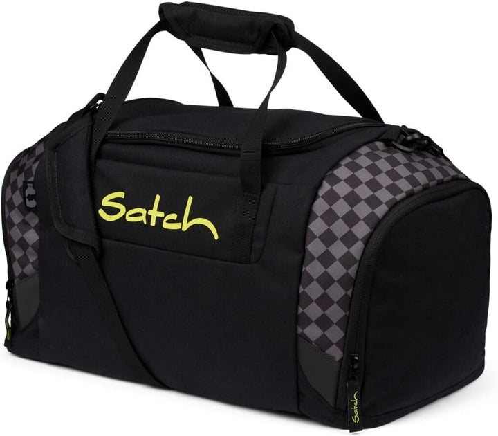 Satch Match Schulrucksack Set 3tlg. (Dark Skate) inkl. Schlamperbox und Sporttasche, Dark Skate