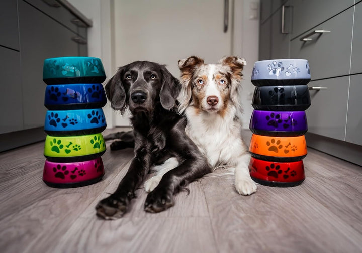 Hundenapf kleine Hunde/Hundenapf grosse Hunde/Futternapf Hund/Trinknapf Hund/S/M/L rutschfest (M 101