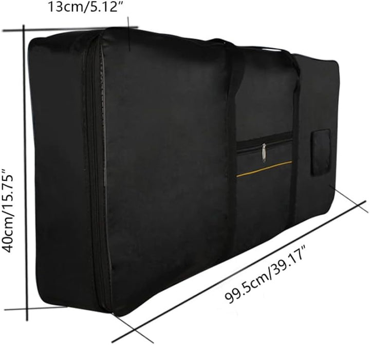 Electric Piano Case Keyboard Gig gepolsterte Tasche 61 Tasten tragbare Oxford -Stoff für 61 Note Pia