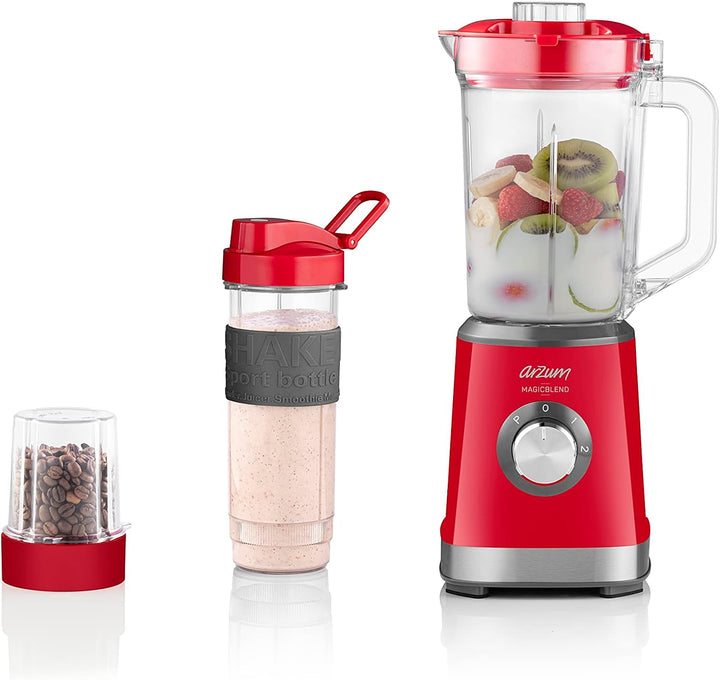 Arzum AR1159 ARZUM MAGICBLEND JUG BLENDER, 500 W motor power, stainless steel, 1200 ml Jar, ice-crus