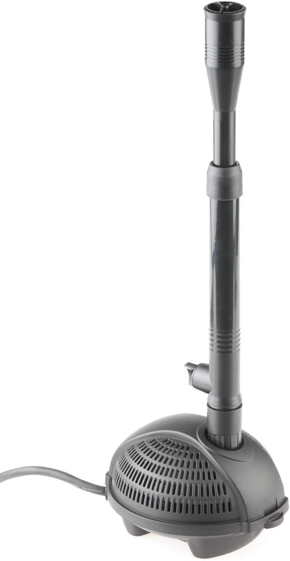 Pontec 56719 PondoVario 1000 - Wasserspielpumpe für den Einsatz in Gartenteich und Zierbrunnen / Tei