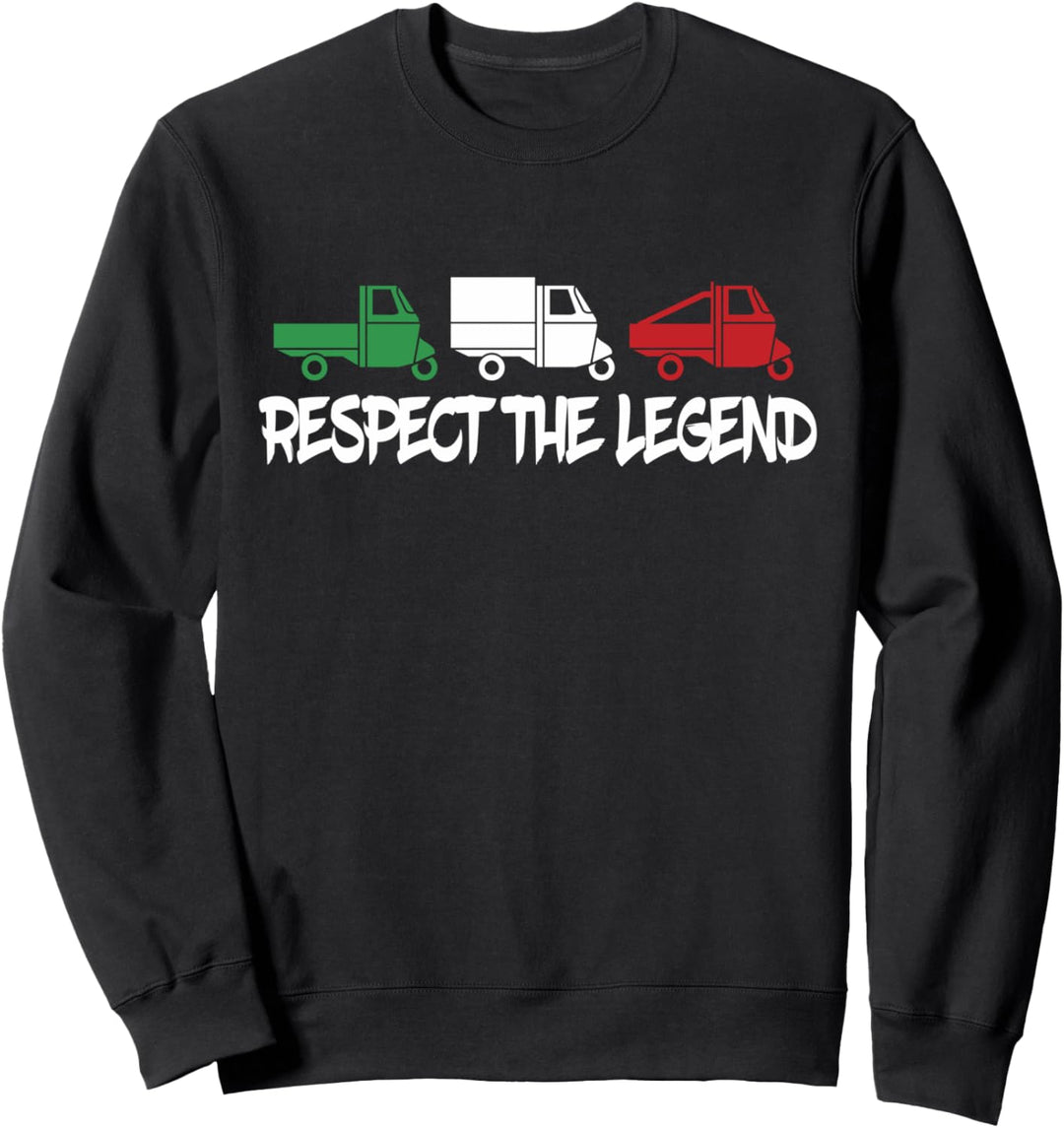 Respect The Legend I Ape 50 Dreirad APE Trike TM APE Sweatshirt
