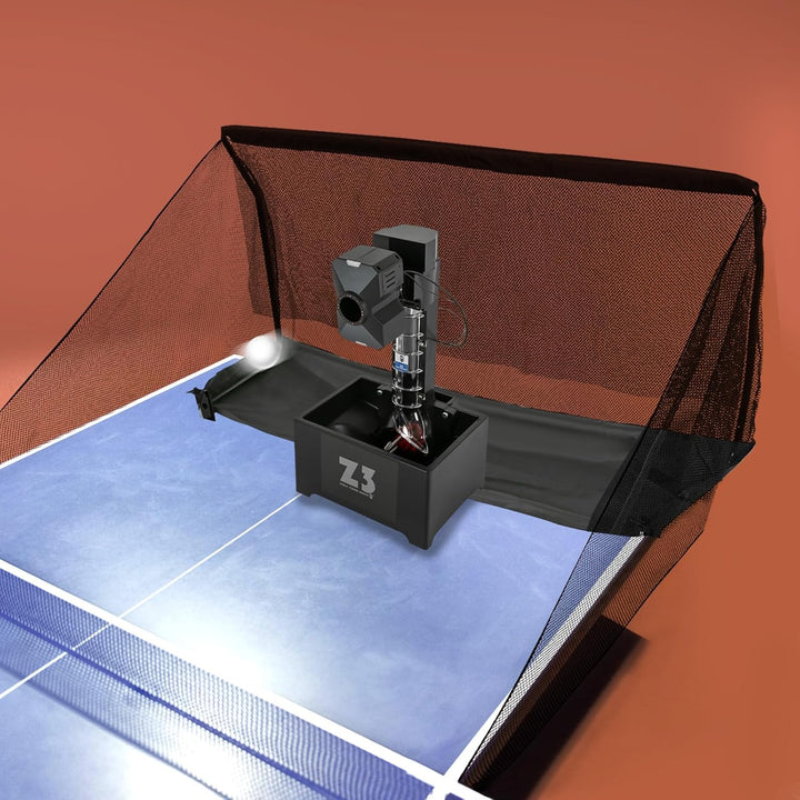 Tischtennis Roboter mit Fernbedienung 10 Trainingsmodi Automatische Tischtennis Ballmaschine Geschwi