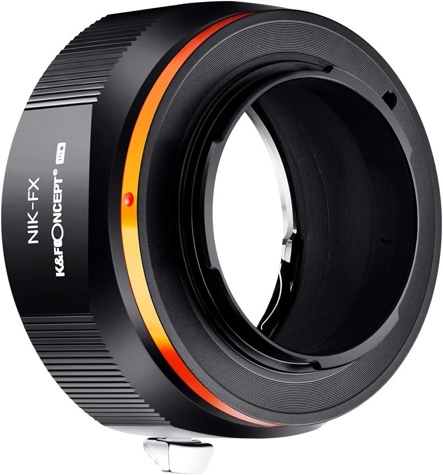 K&amp;F Concept M11115 Nikon-FX Hochpräziser Adapterring Objektivadapter für Nikon AI/F Mount Lens to Fu