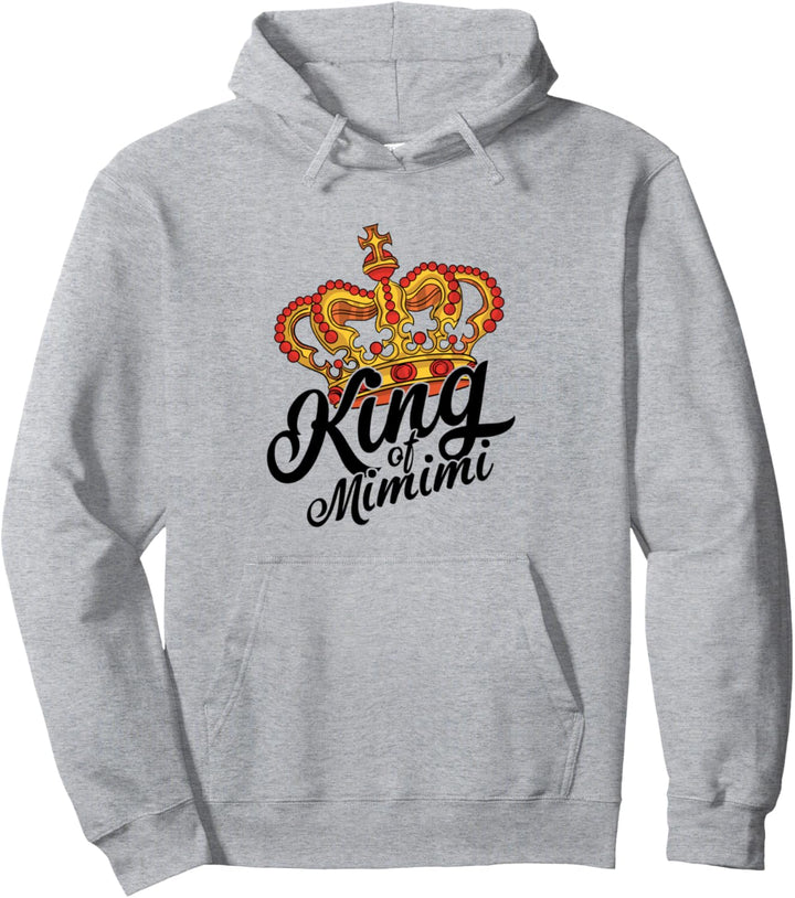 Sarkastischer König King of mimimi Statement Krone Heulsuse Pullover Hoodie