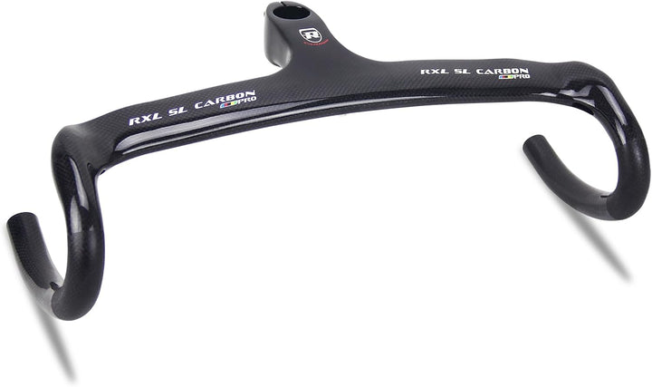 RXL SL 1-1/8" integrierter Carbon Rennradlenker Internes Routing Fahrradabwurflenker Carbon Rennrad