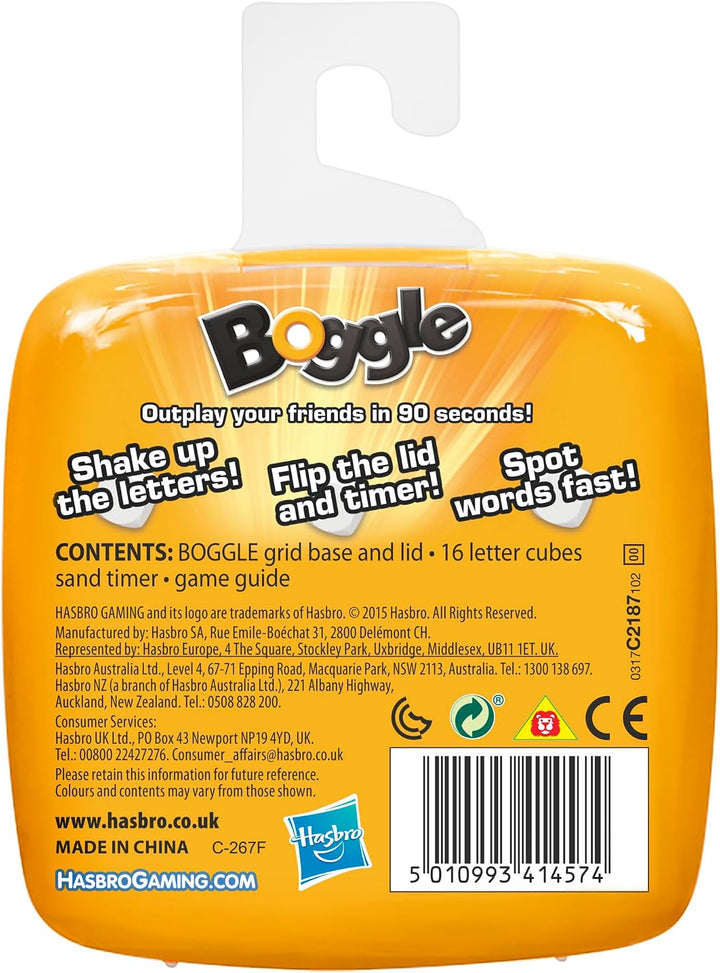 Hasbro Gaming Boggle, BOGGLE