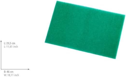 WENKO Kühlschrank Frischhaltematte schützt Lebensmittel vor Druckstellen Grün Grün 47L x 30B x 1D cm