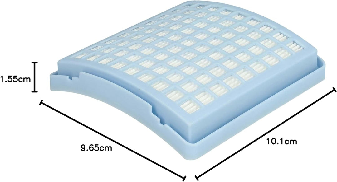vhbw 2x Staubsaugerfilter Ersatz für Miele 7364560 | SF-H10 für Staubsauger - HEPA Filter Allergiefi