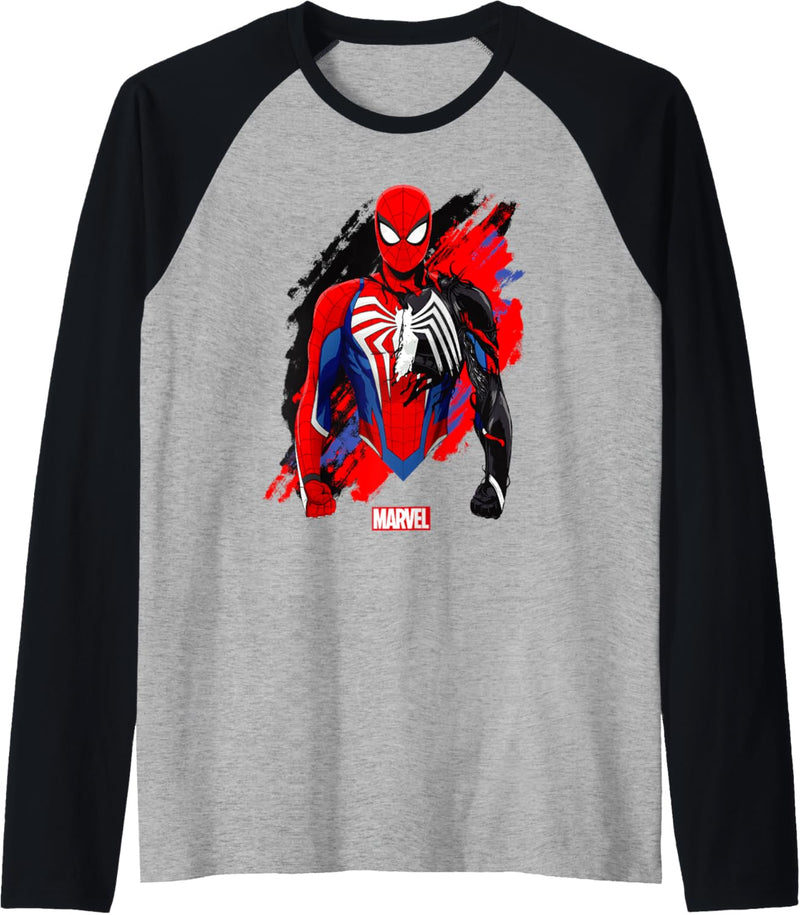 Marvel Spider-Man 2 Gamerverse Symbiote Raglan