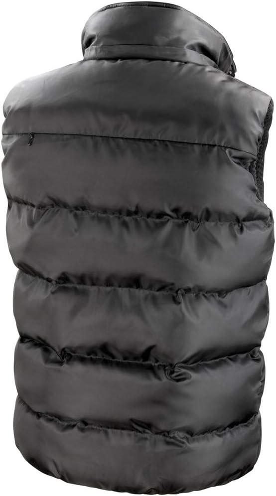 Result Core Nova Lux Herren Winterweste / Steppweste, wasserabweisend, winddicht S,Schwarz
