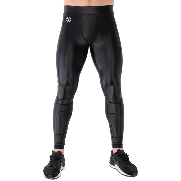 Kapow Meggings Performance Range Männer Leggings Sportkompression mit Taschen Omega XL, Omega XL