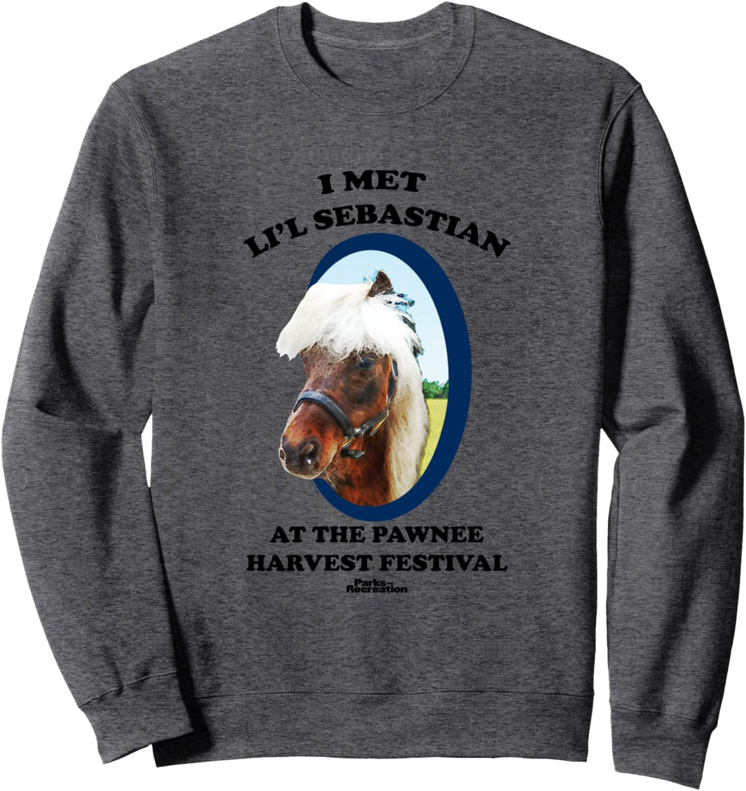 Parks & Recreation habe Lil Sebastian getroffen Sweatshirt