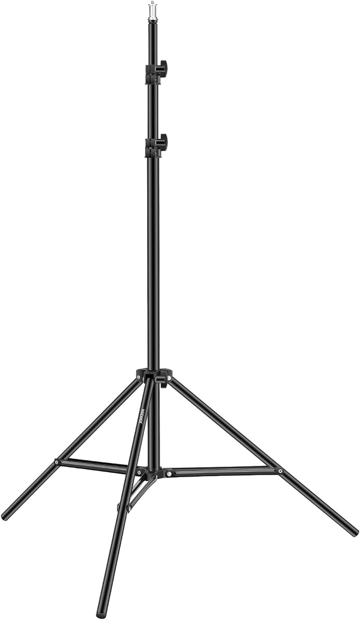 Neewer Fotografie-Lichtstativ, 3-6.6ft/92-200cm verstellbarer stabiler Stativständer für Reflektoren