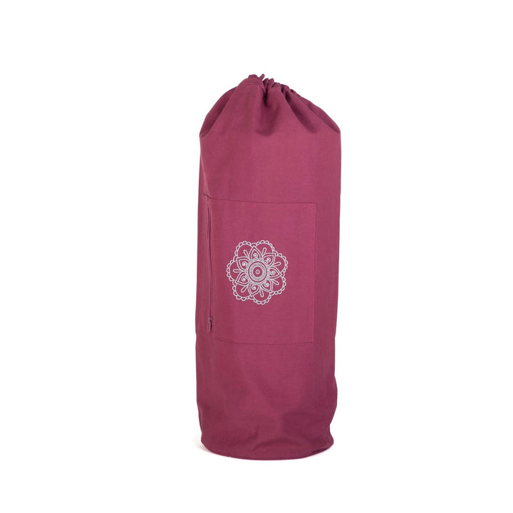 Bodhi SURYA BAG COTTON | Yogatasche gross für Schurwollmatten & Yogamatten | Tasche aus 100% Baumwol