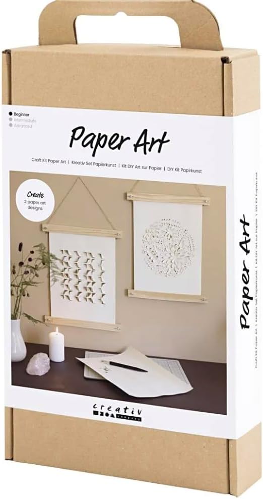 Creativ Bastelset Paper Art, natur, 1 Packung, Mulricolour