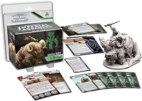 Fantasy Flight Games , Imperial Assault Villain Pack Bantha Rider , Board Game , Ages 14+ , 2-5 Play