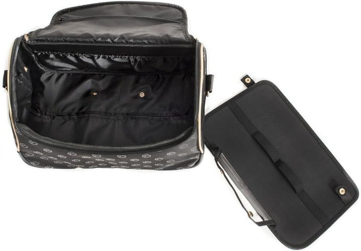 Grosse Damen Kosmetiktasche, XXL-Reisekoffer, Elegante Blossom Kollektion B003, B003