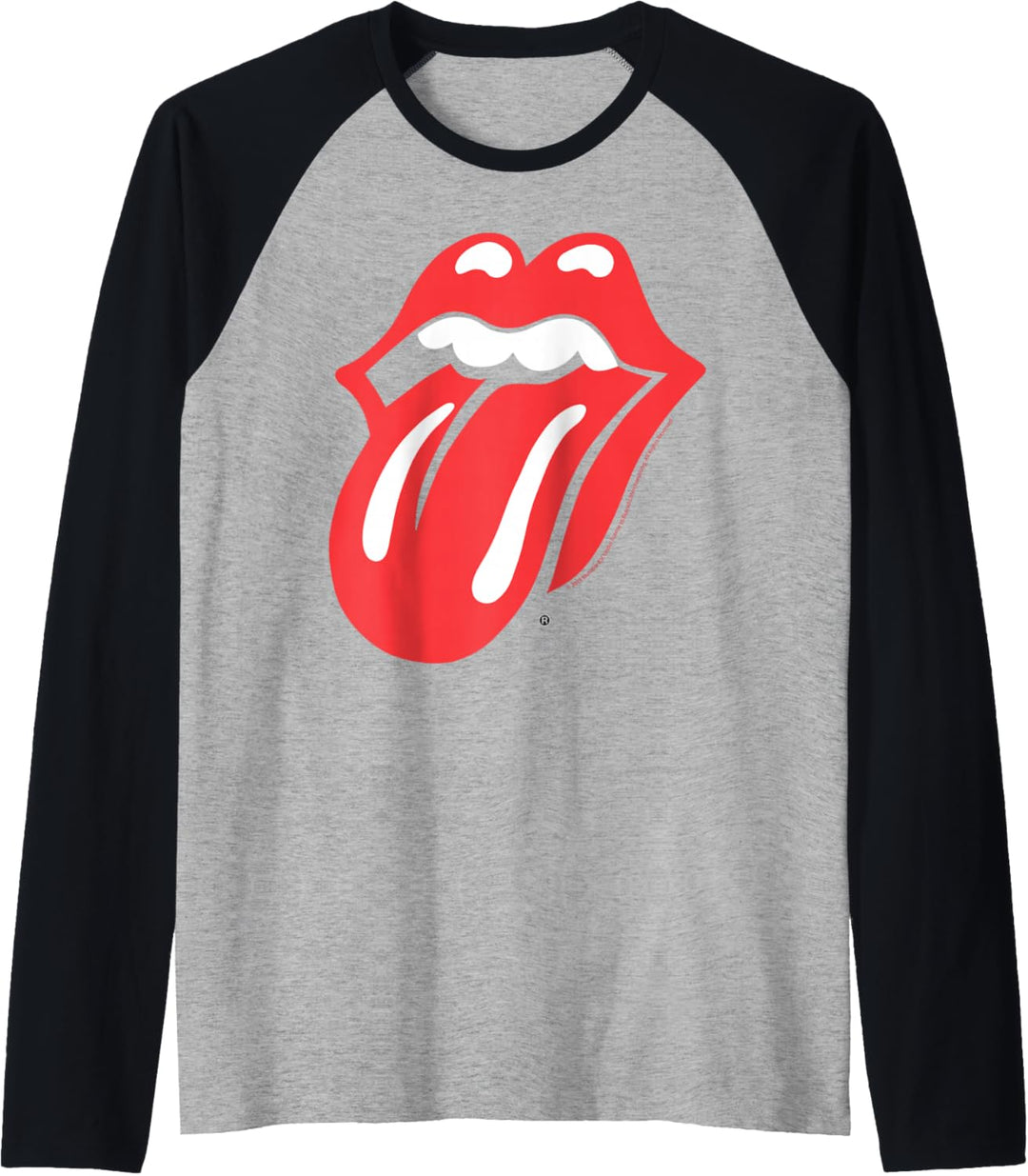Rolling Stones Offizielle klassische Zunge Raglan